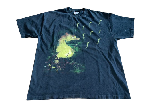 Vintage Nirvana Seahorse Shirt